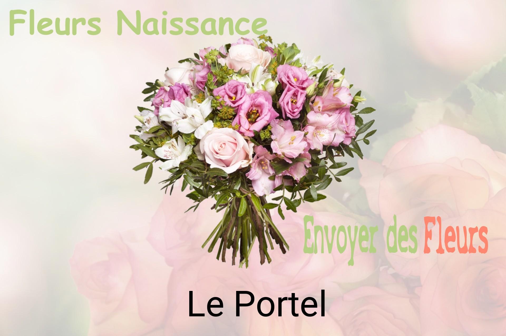 Bouquet de fleurs de naissance livré à Le Portel